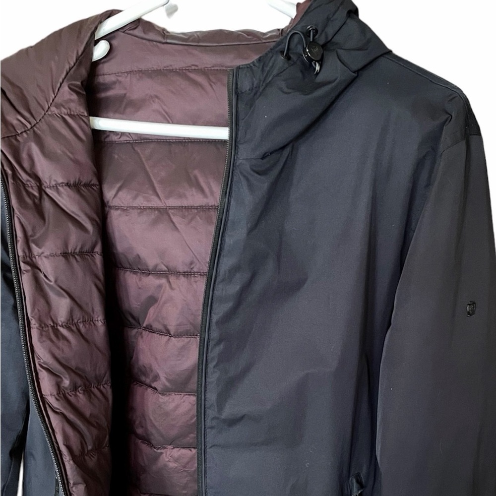 Massimo Dutti Men's Reversible Hooded Jacket - Size M
